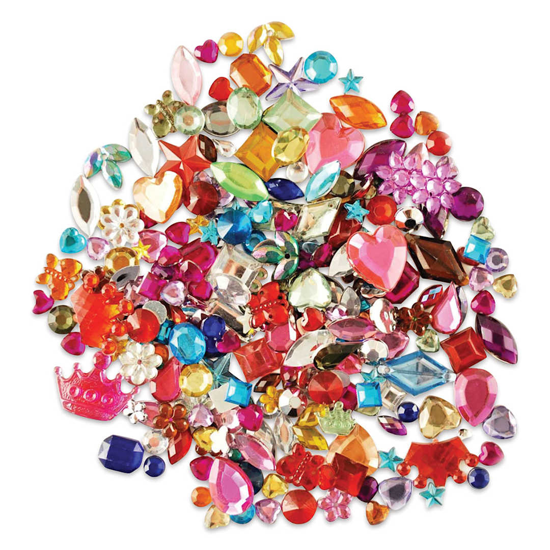 Open in modal - Craft Medley Gemstones - Assorted Colors, 1 oz