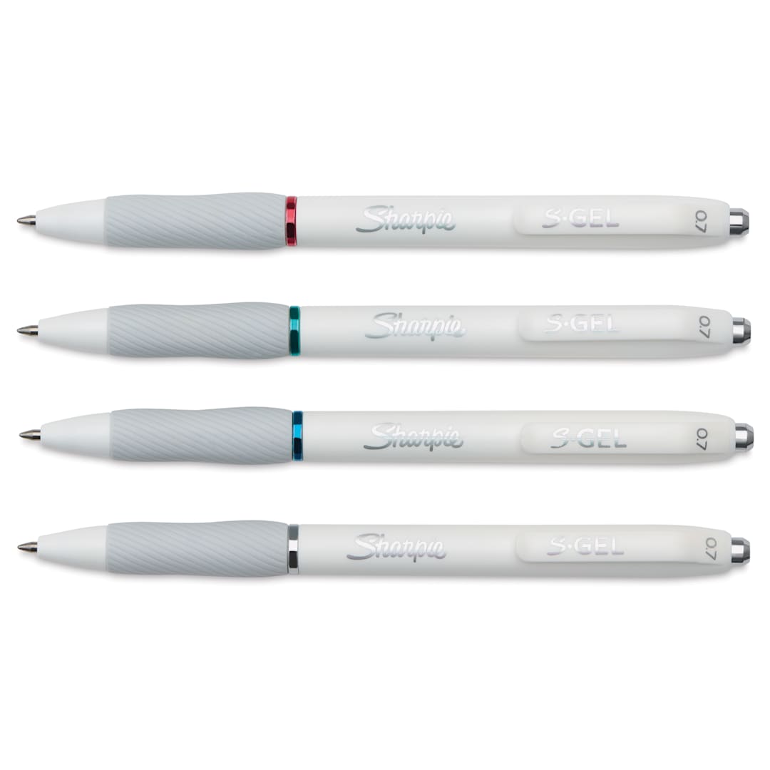 Open in modal - Sharpie White Fashion S-Gel Pens - Classic, Set of 4