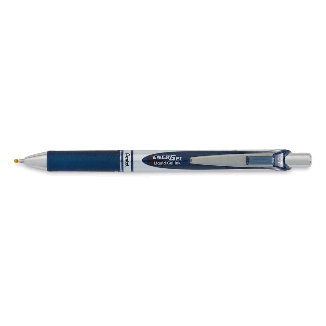 Open in modal - Pentel EnerGel RTX Gel Pen - Navy Blue, 0.7 mm