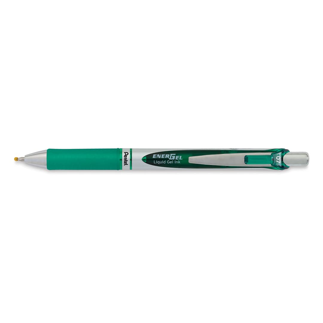 Open in modal - Pentel EnerGel RTX Gel Pen - Green, 0.7 mm
