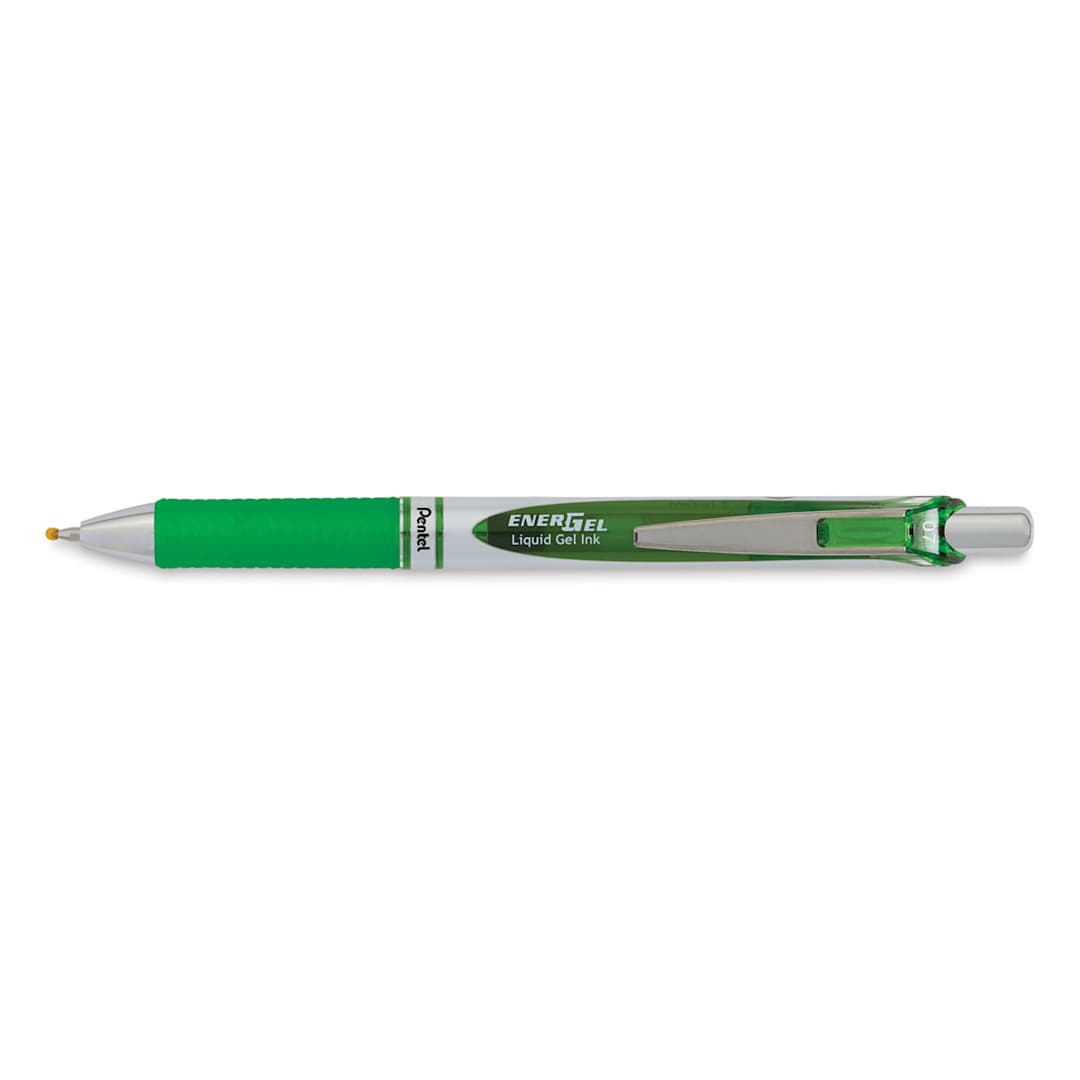 Open in modal - Pentel EnerGel RTX Gel Pen - Lime Green, 0.7 mm