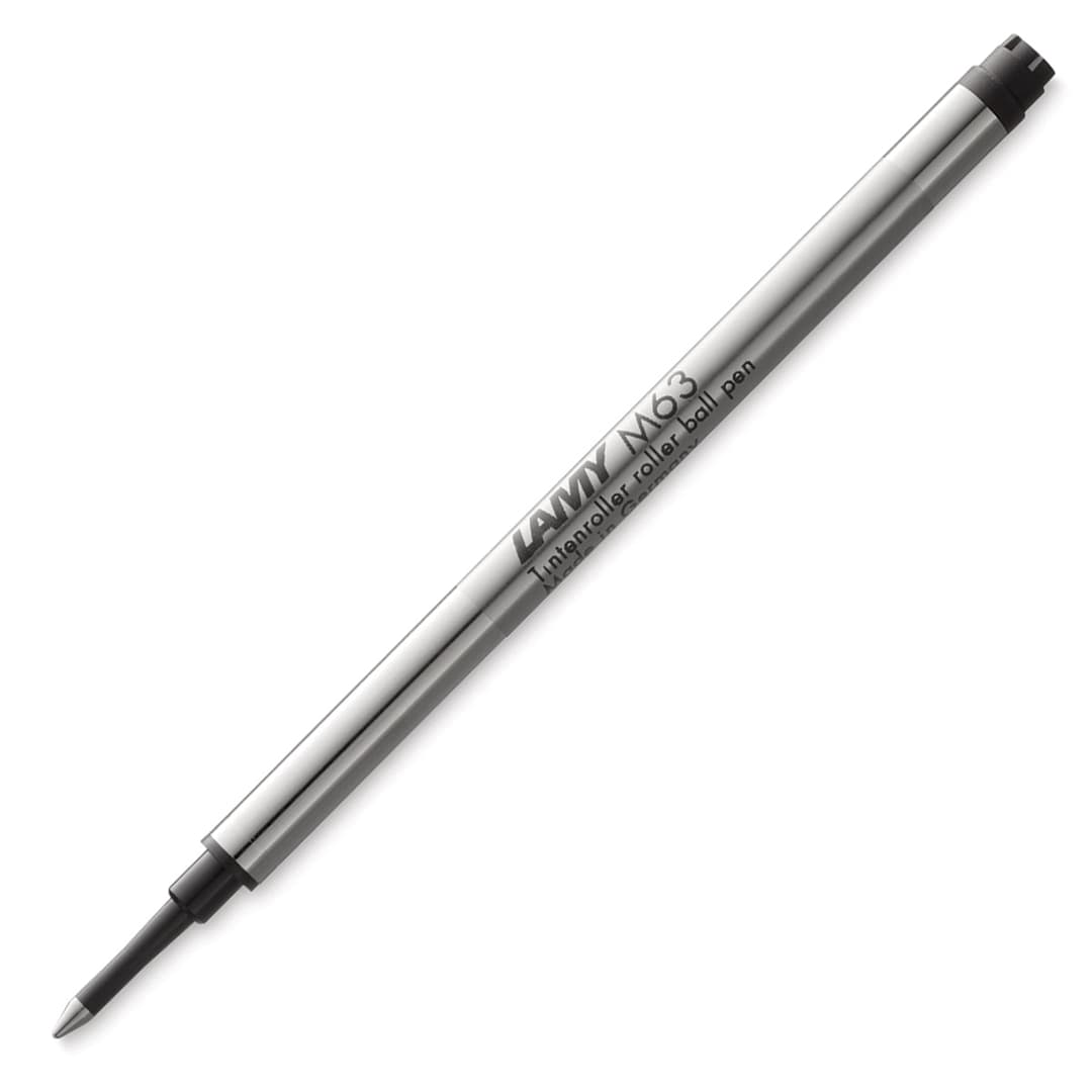 Open in modal - Lamy M63 Rollerball Pen Refill - Black refill at angle