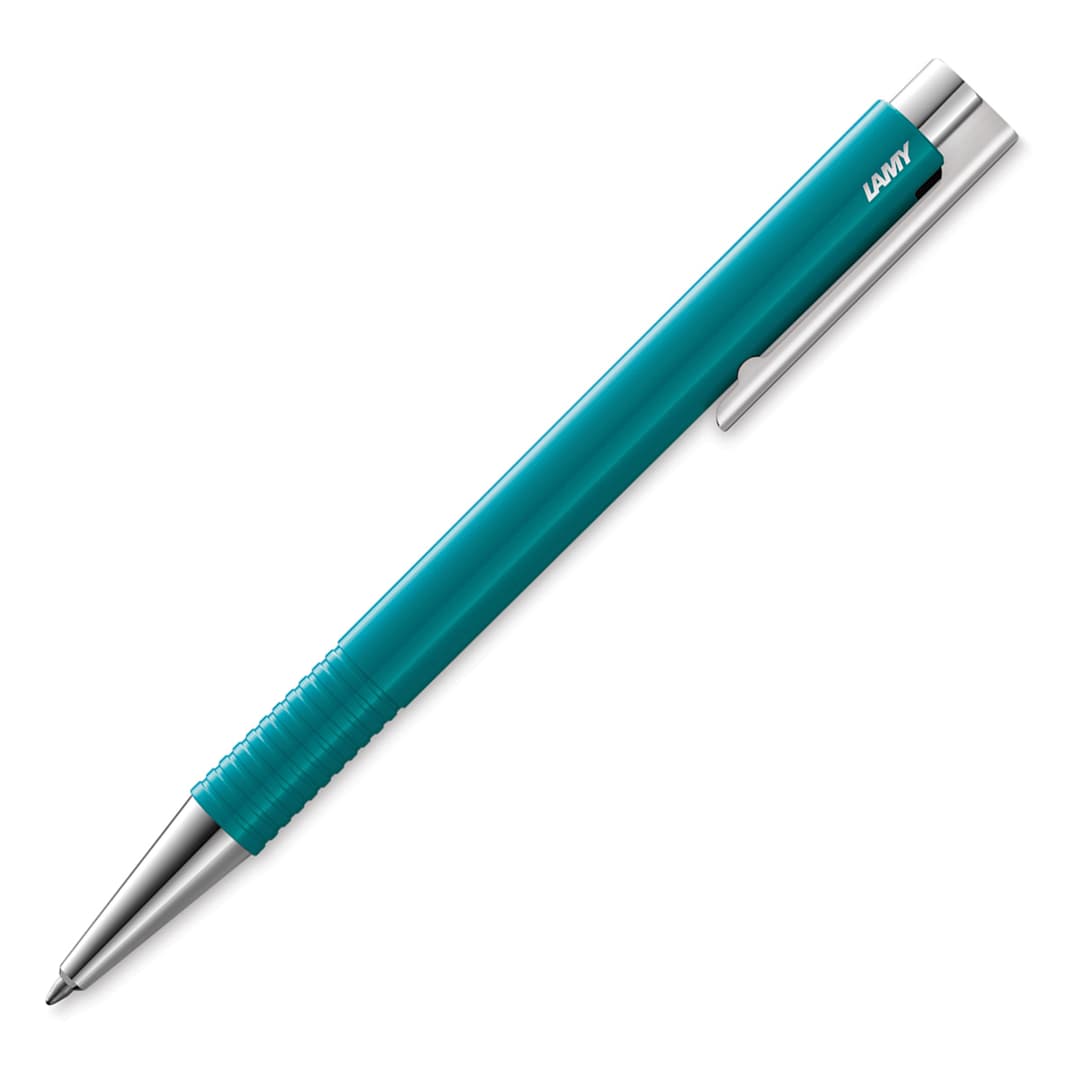 Open in modal - Lamy Logo M+ Ballpoint Pen - Aquamarine Gloss