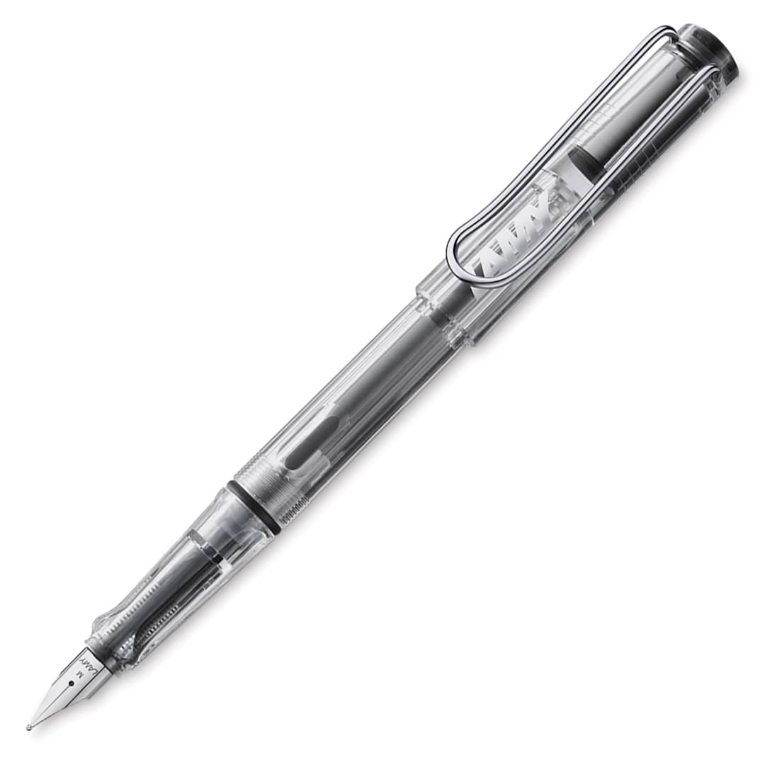Open in modal - Lamy Vista Fountain Pen - Transparent, Broad Nib