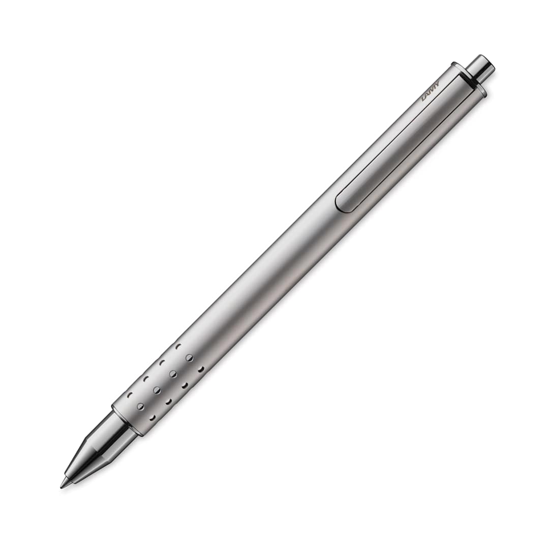 Open in modal - Lamy Swift Rollerball Pen - Nickel Palladium