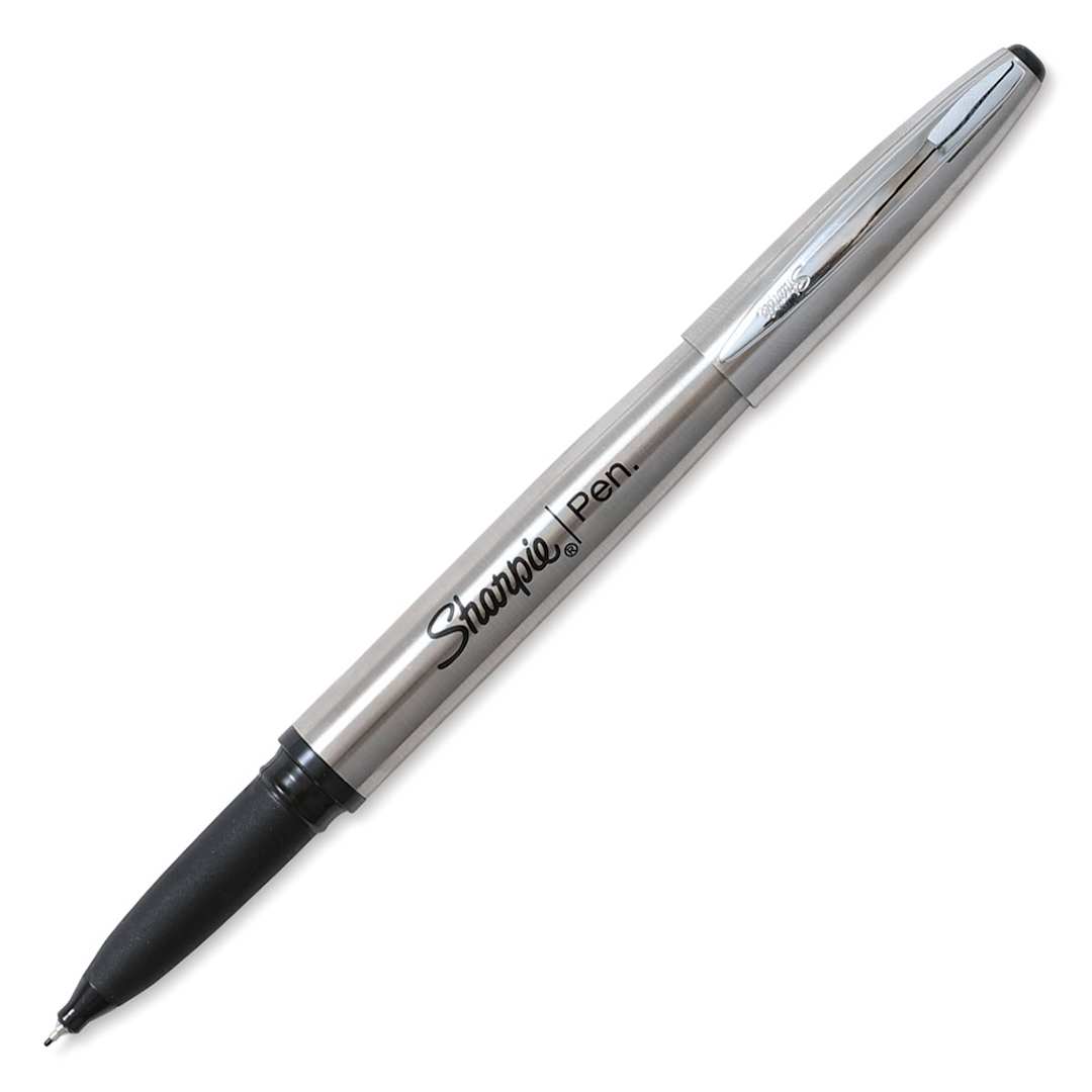 Open in modal - Sharpie Stainless Steel Pen - Black