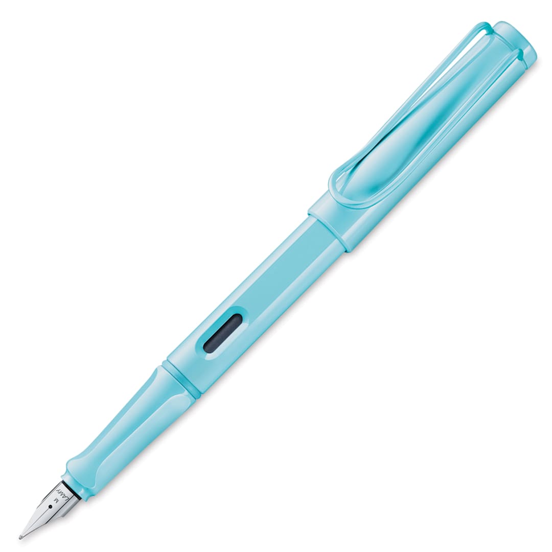 Open in modal - Lamy Safari Fountain Pen - Aqua Sky, Medium Nib