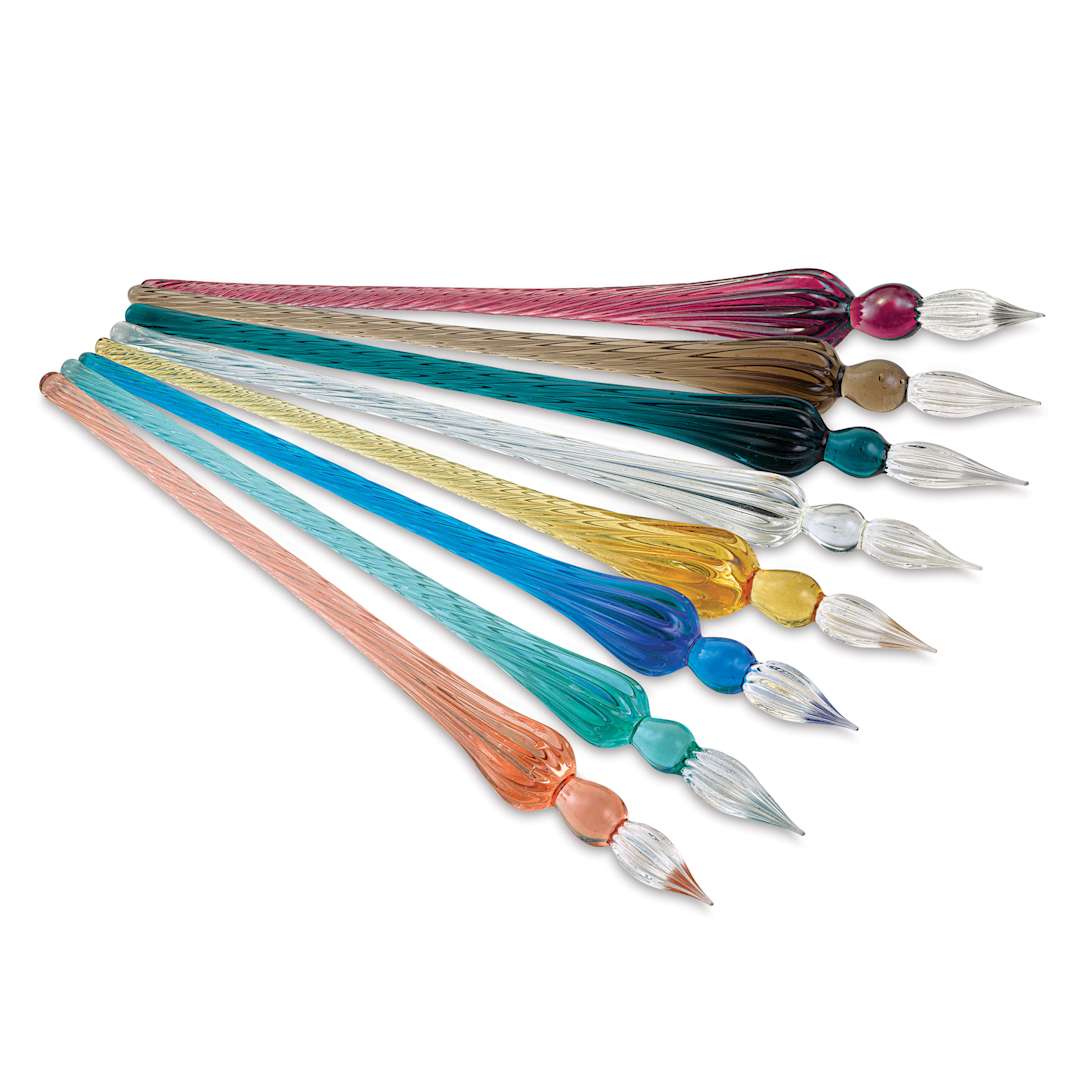 Open in modal - Herbin Round Glass Dip Pens