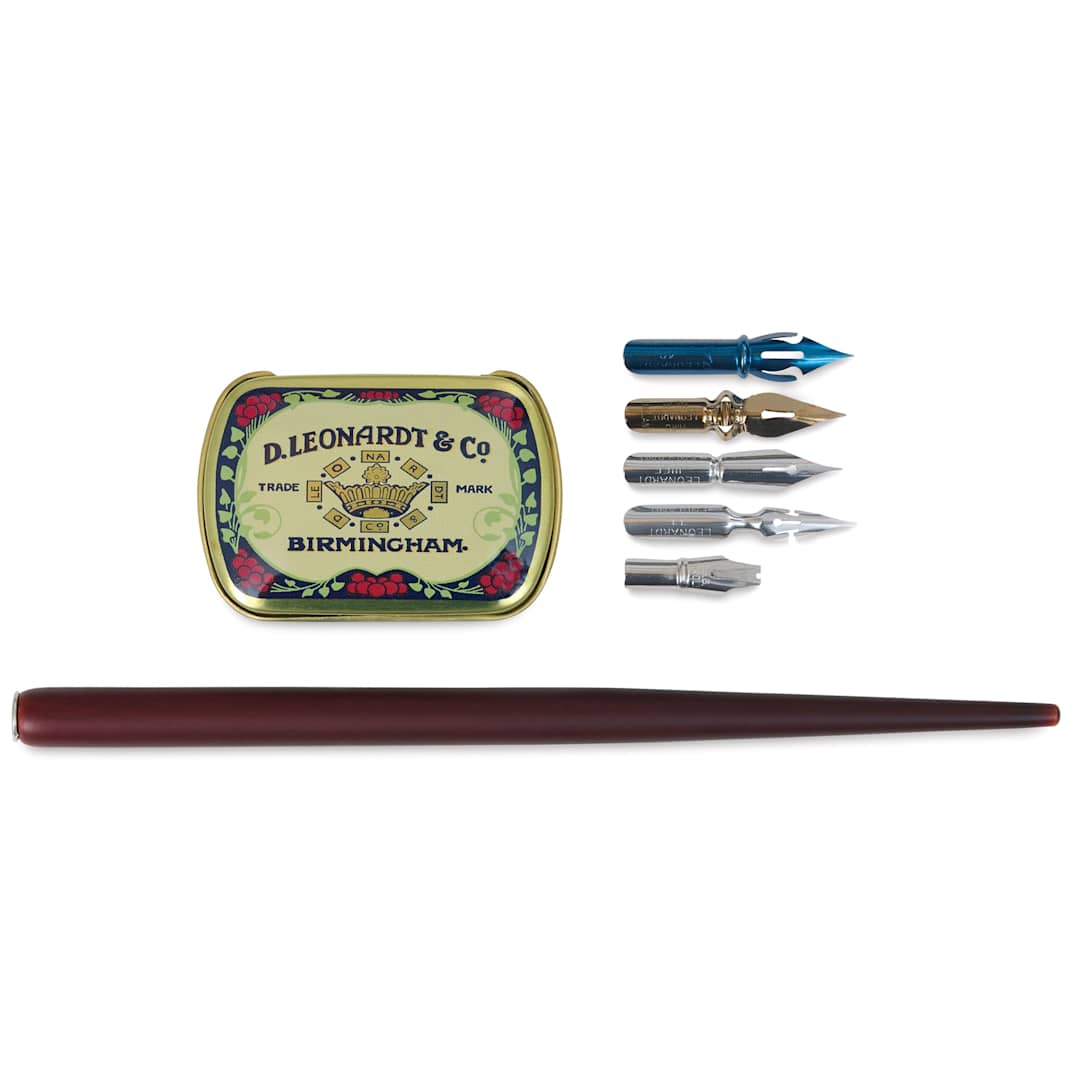 Open in modal - Manuscript Leonardt Dip Pen Sets - Copperplate & Shadow Set