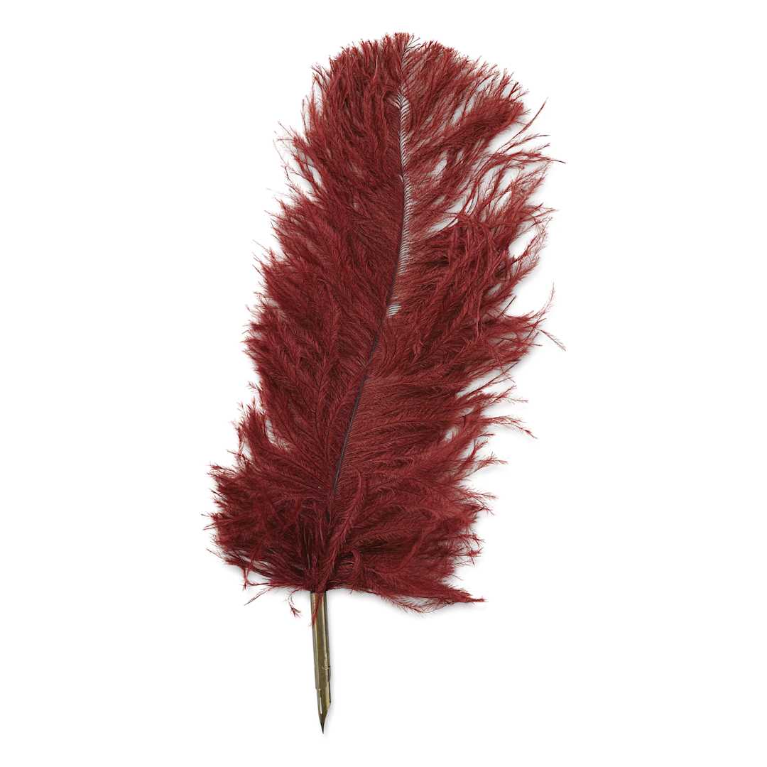 Open in modal - Manuscript Decorative Quill Dip Pen - Burgundy