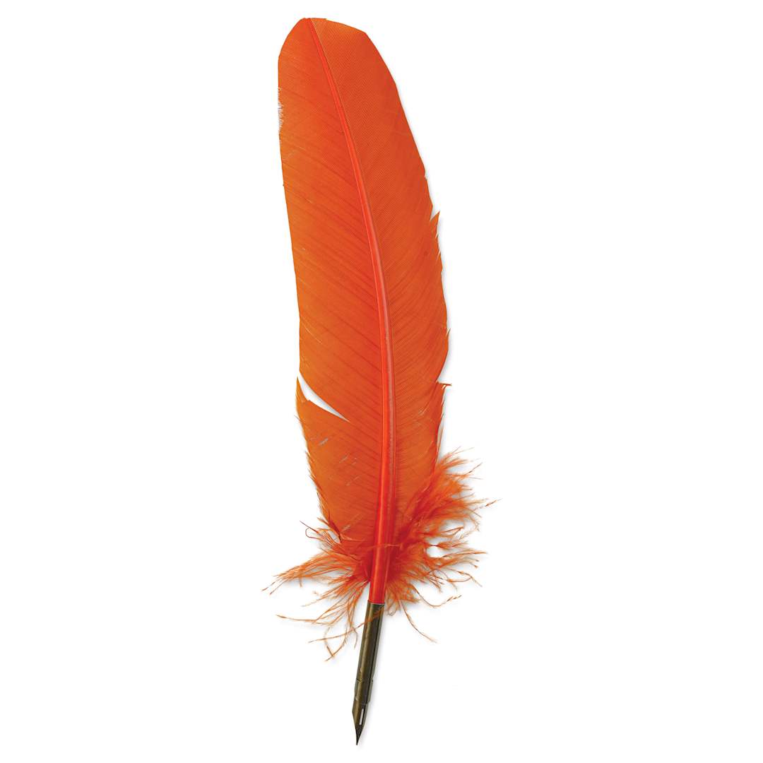 Open in modal - Manuscript Quill Dip Pen - Orange