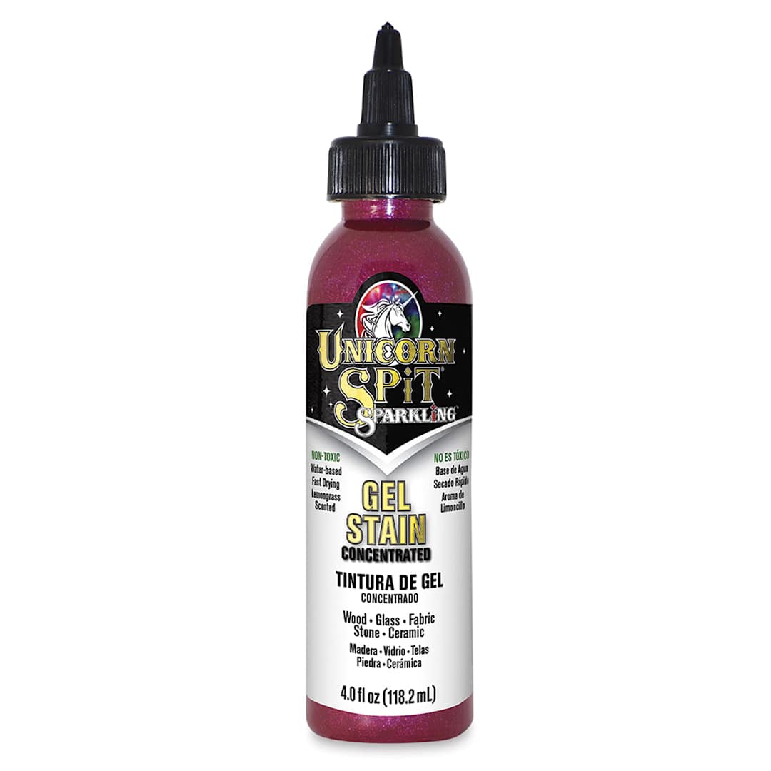 Open in modal - Unicorn Spit Gel Stain and Glaze - Starling Sasha, 4 oz, Sparkling, Bottle