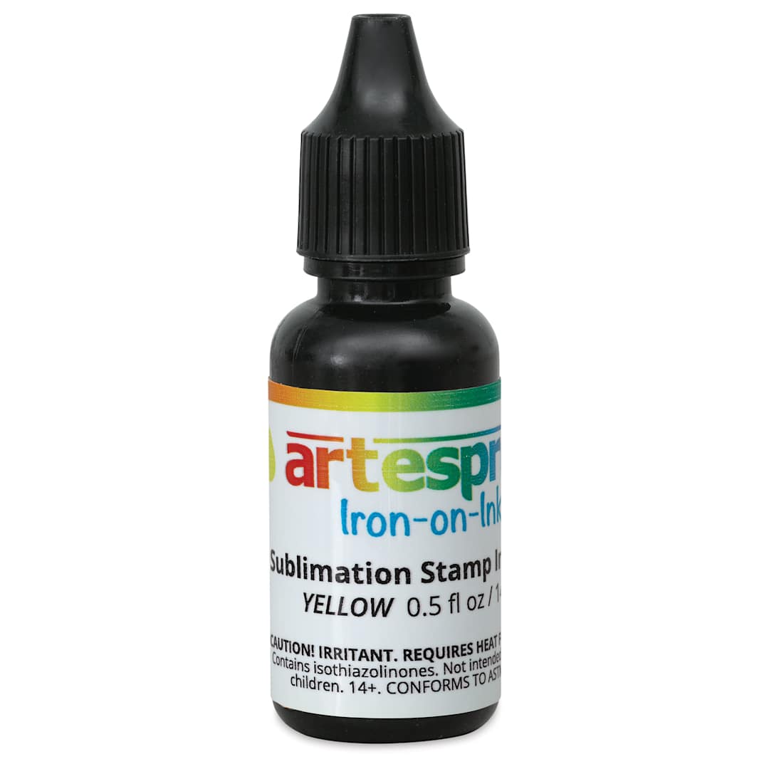 Open in modal - Artesprix Sublimation Stamp Ink Refill - Yellow, 0.5 oz