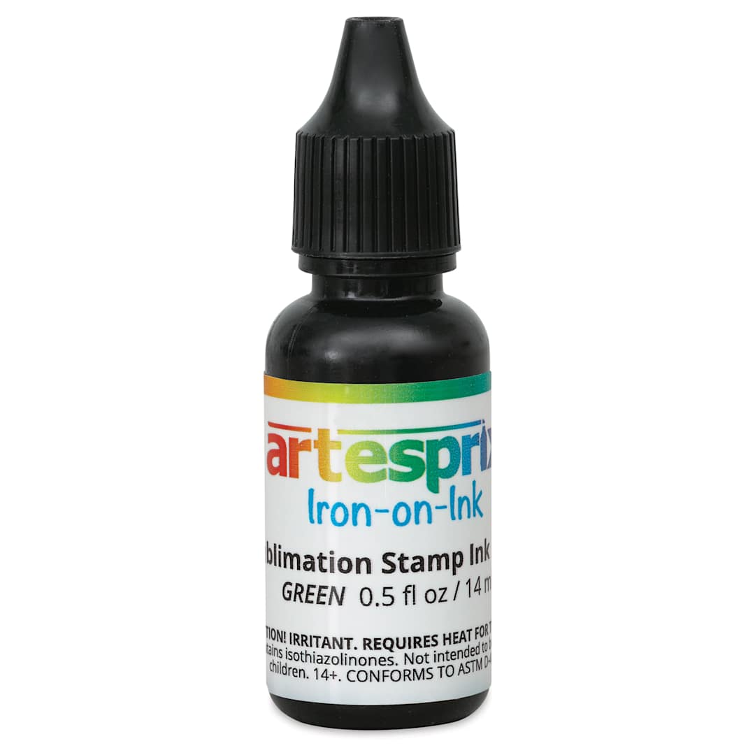 Open in modal - Artesprix Sublimation Stamp Ink Refill - Green, 0.5 oz