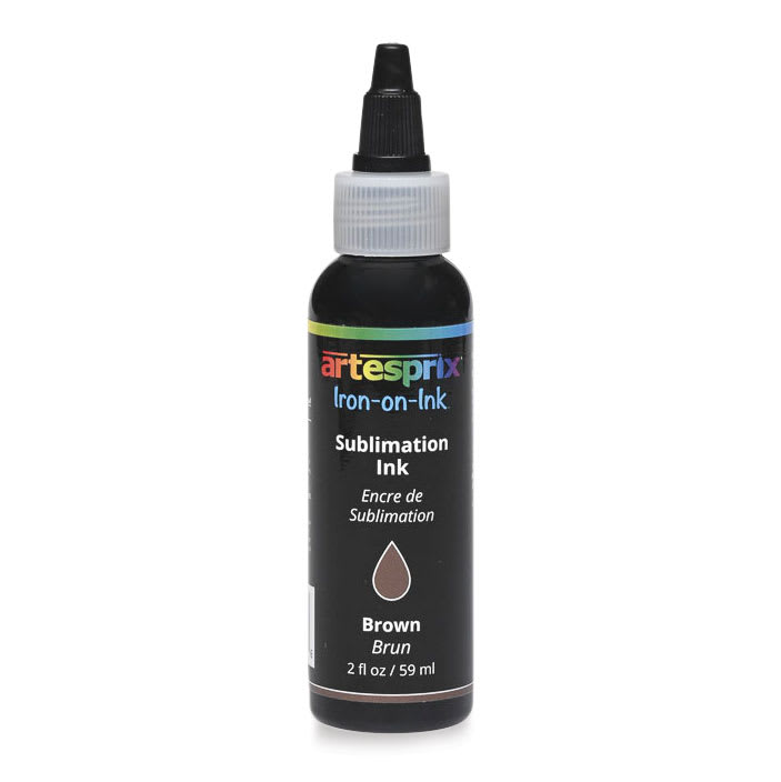Open in modal - Artesprix Sublimation Ink - Brown, 2 oz, front of bottle