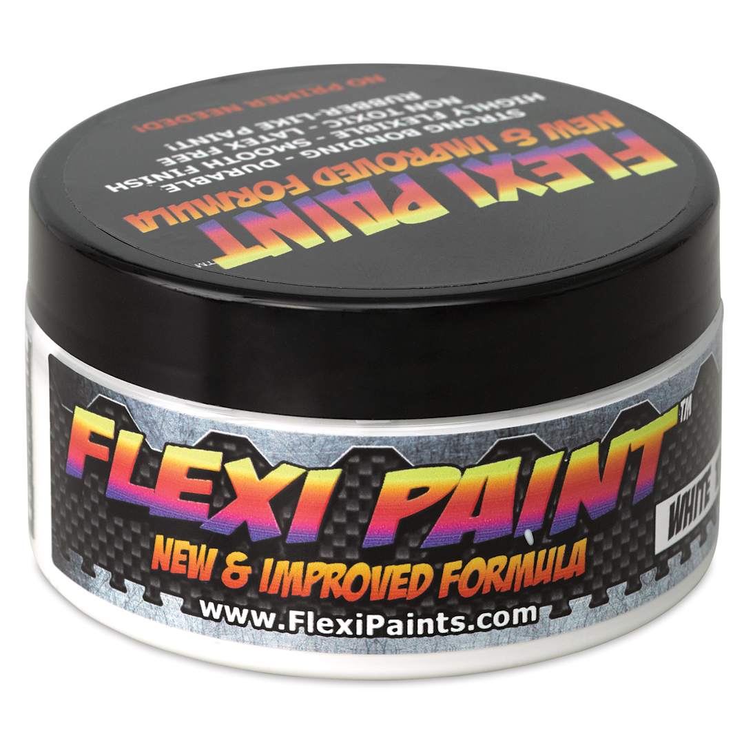 Open in modal - Flexi Paint Waterbased Flexible Cosplay Paint - White, 100 g (0.22 lb)