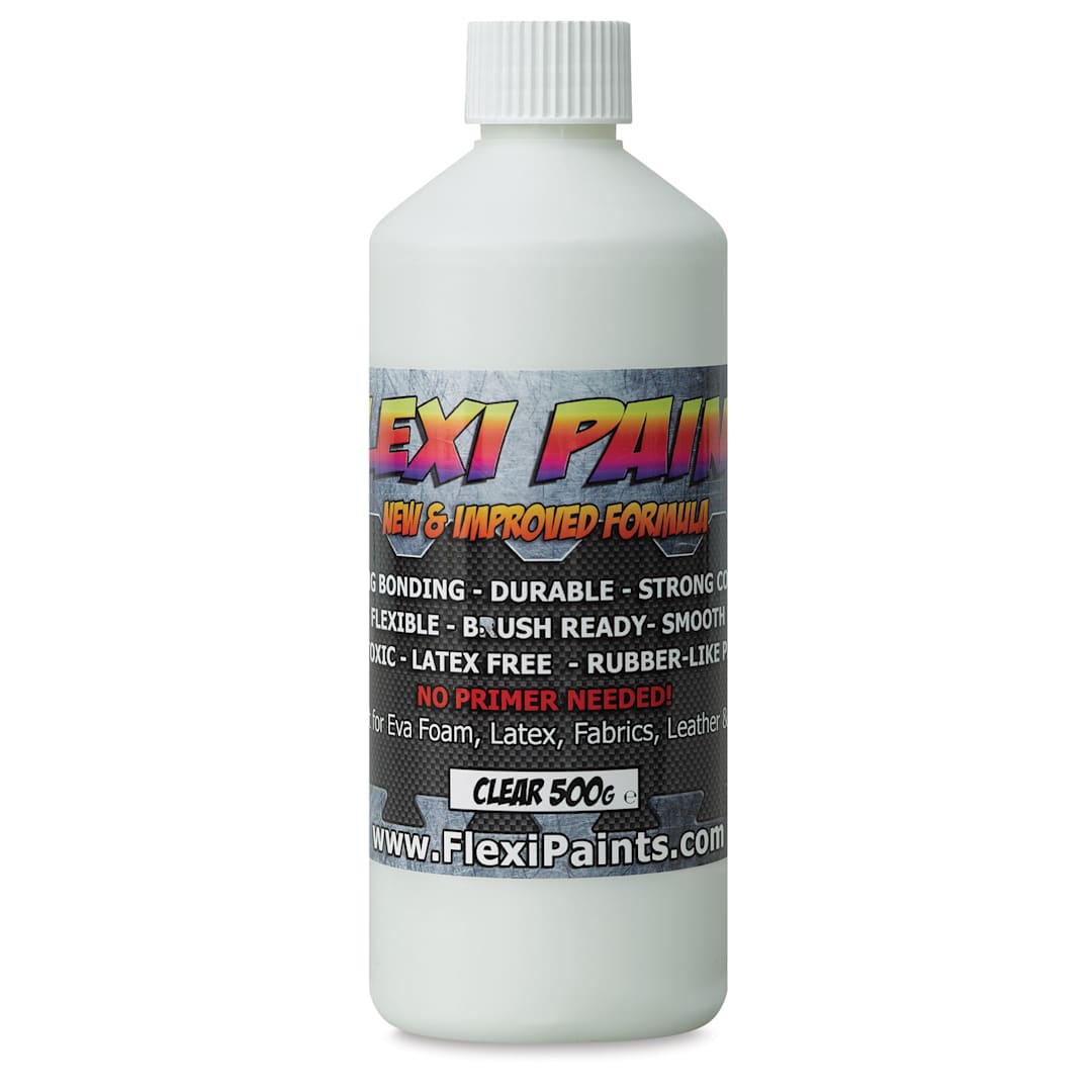 Open in modal - Flexi Paint Waterbased Flexible Cosplay Paint - Clear, 500 g (1.10 lb)