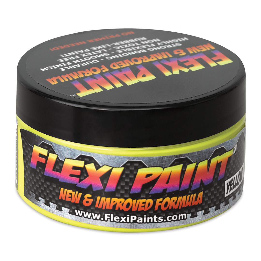 Open in modal - Flexi Paint Waterbased Flexible Cosplay Paint - Yellow, 100 g (0.22 lb)
