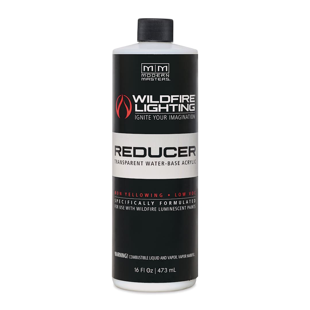 Open in modal - Modern Masters Wildfire Luminescent Paint Reducer - 16 oz