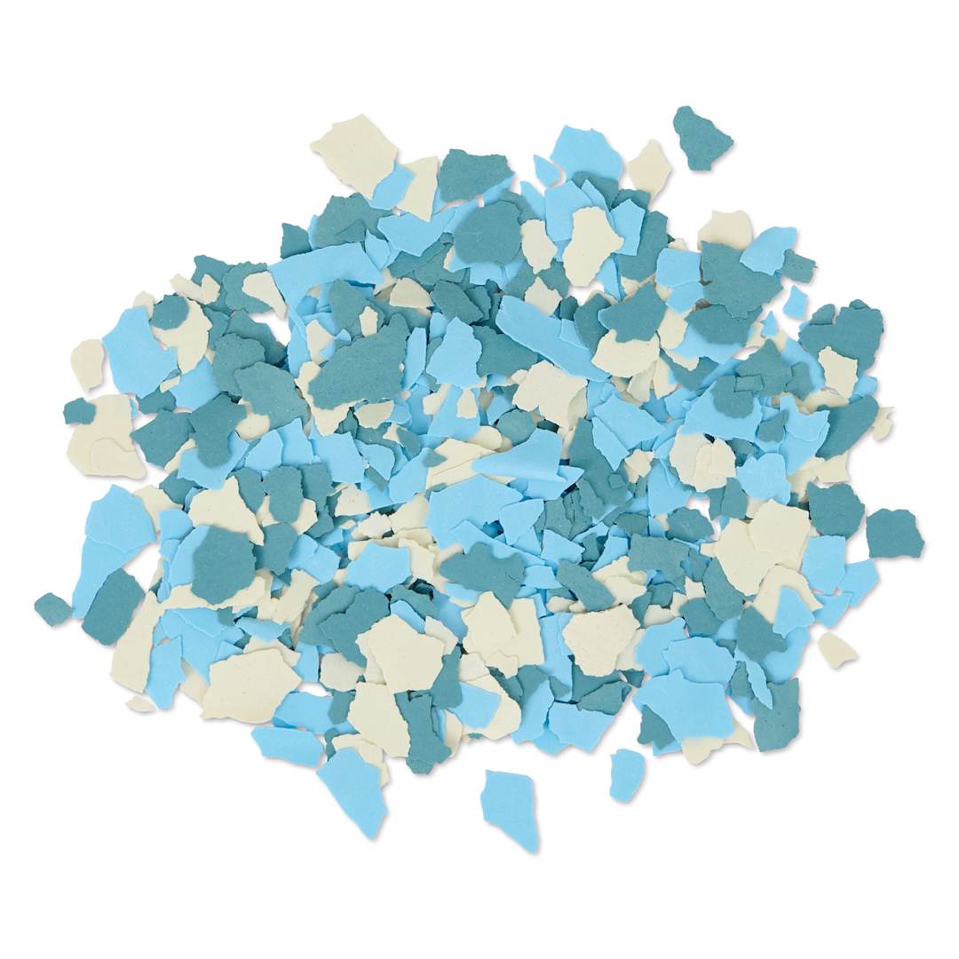 Open in modal - Plaid FolkArt Terrazzo Color Chip Flakes - Blue Multi, 2.47 oz
