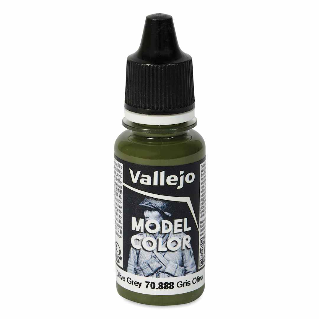 Open in modal - Vallejo Acrylic Model Color Paint - Olive Grey, 18 ml