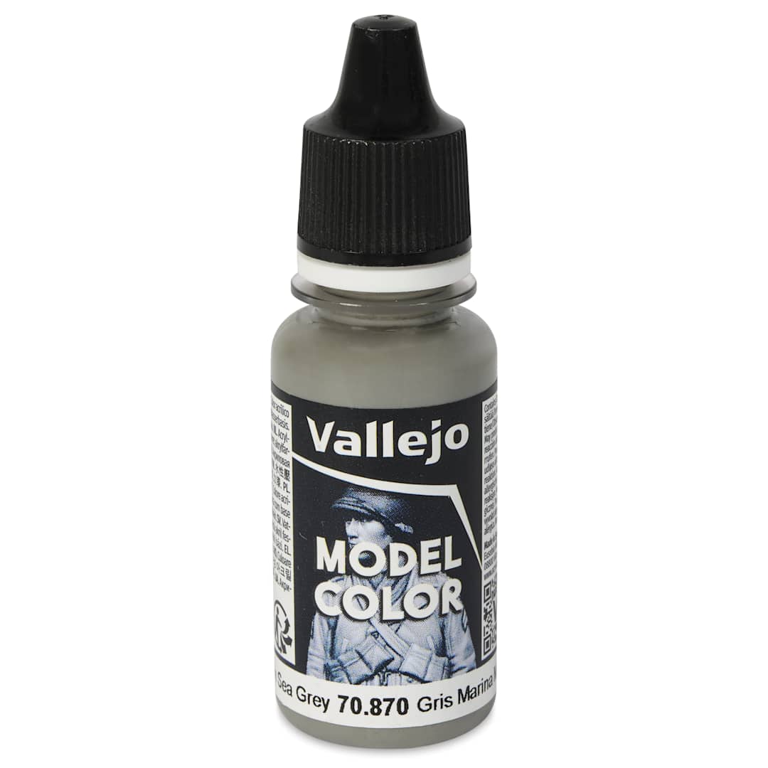 Open in modal - Vallejo Acrylic Model Color Paint - Medium Sea Grey, 18 ml