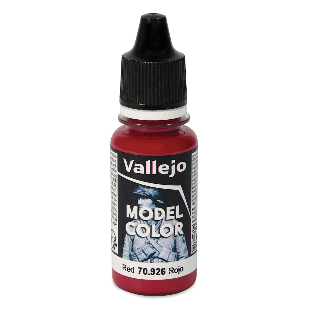 Open in modal - Vallejo Acrylic Model Color Paint - Red, 18 ml