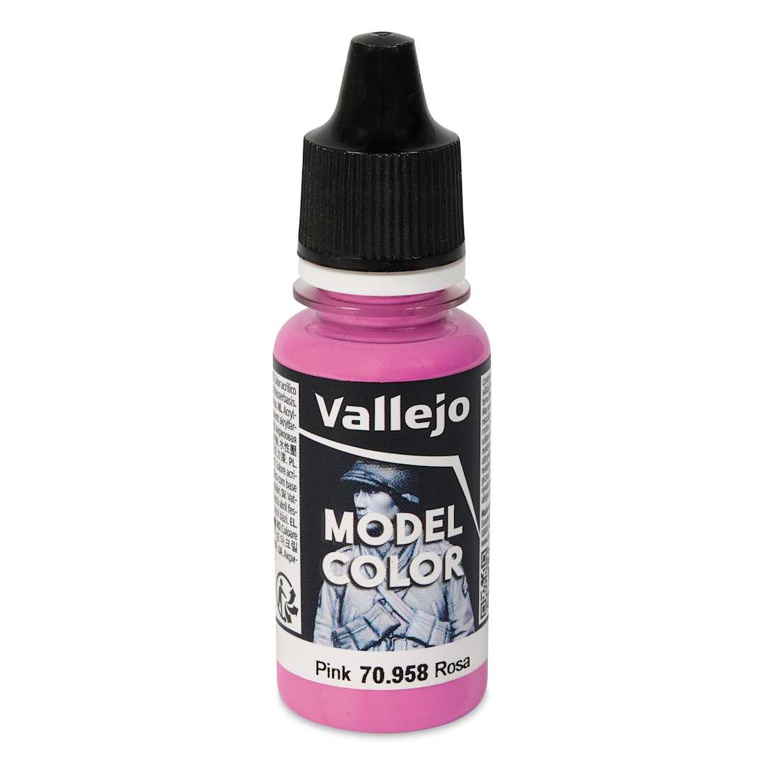 Open in modal - Vallejo Acrylic Model Color Paint - Pink, 18 ml