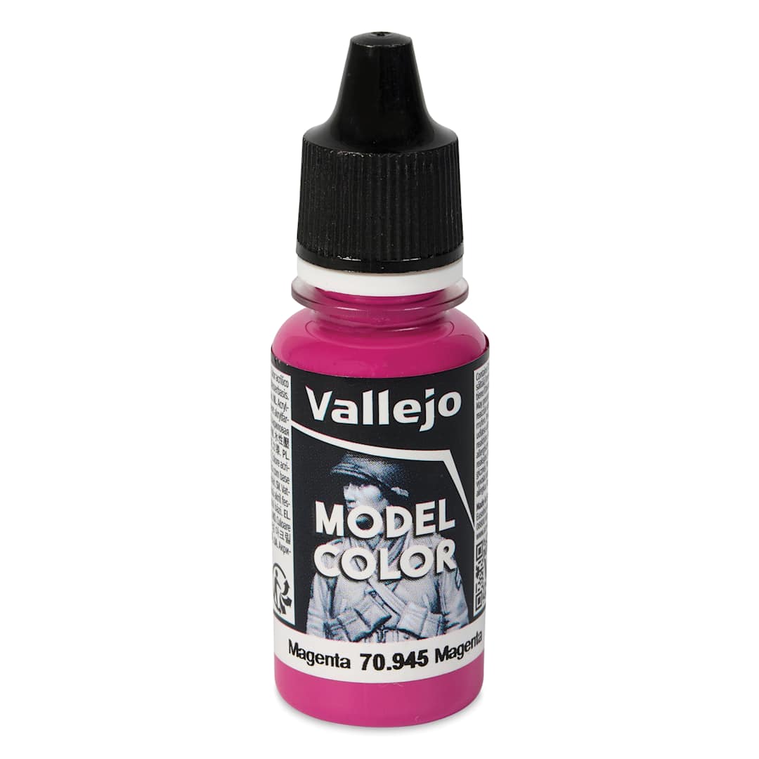 Open in modal - Vallejo Acrylic Model Color Paint - Magenta, 18 ml