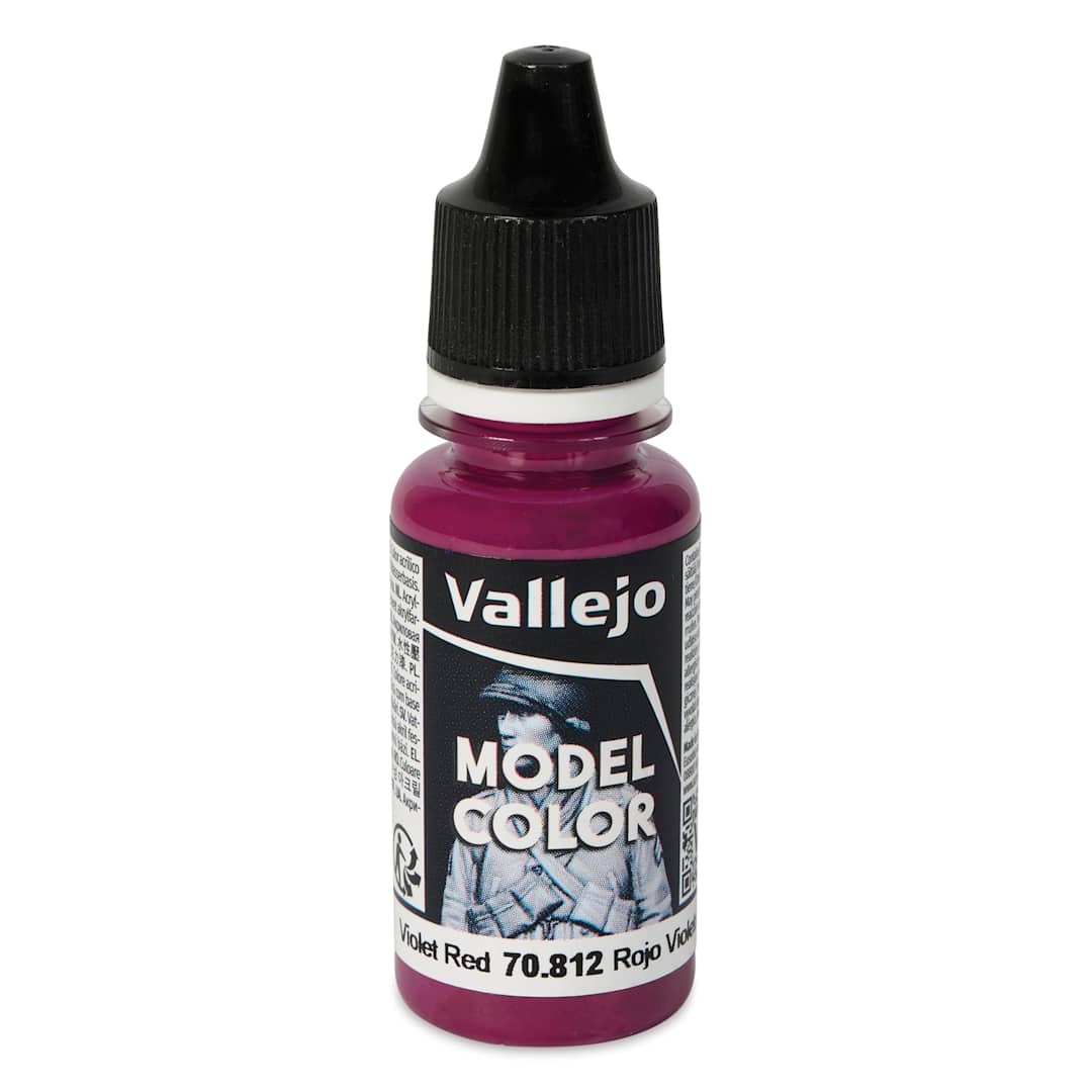 Open in modal - Vallejo Acrylic Model Color Paint - Violet Red, 18 ml
