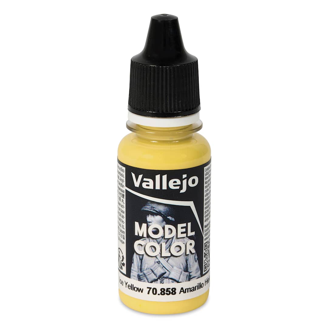 Open in modal - Vallejo Acrylic Model Color Paint - Ice Yellow, 18 ml