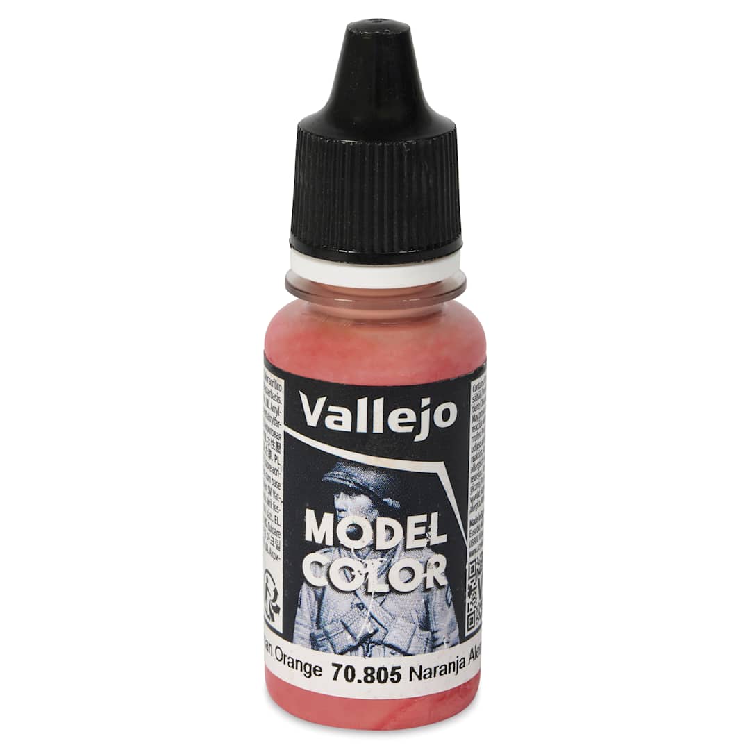 Open in modal - Vallejo Acrylic Model Color Paint - German Orange, 18 ml