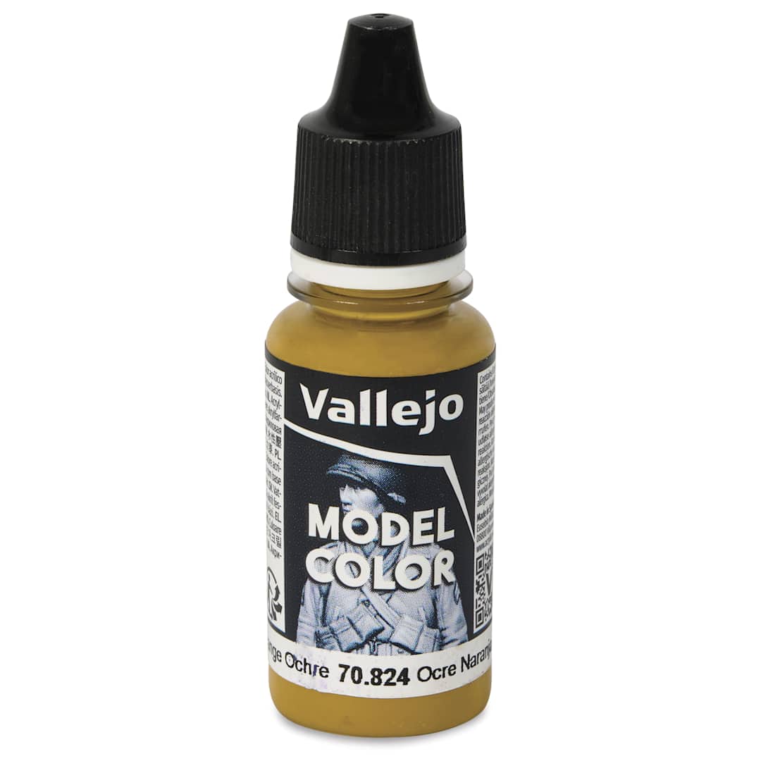 Open in modal - Vallejo Acrylic Model Color Paint - Orange Ochre, 18 ml