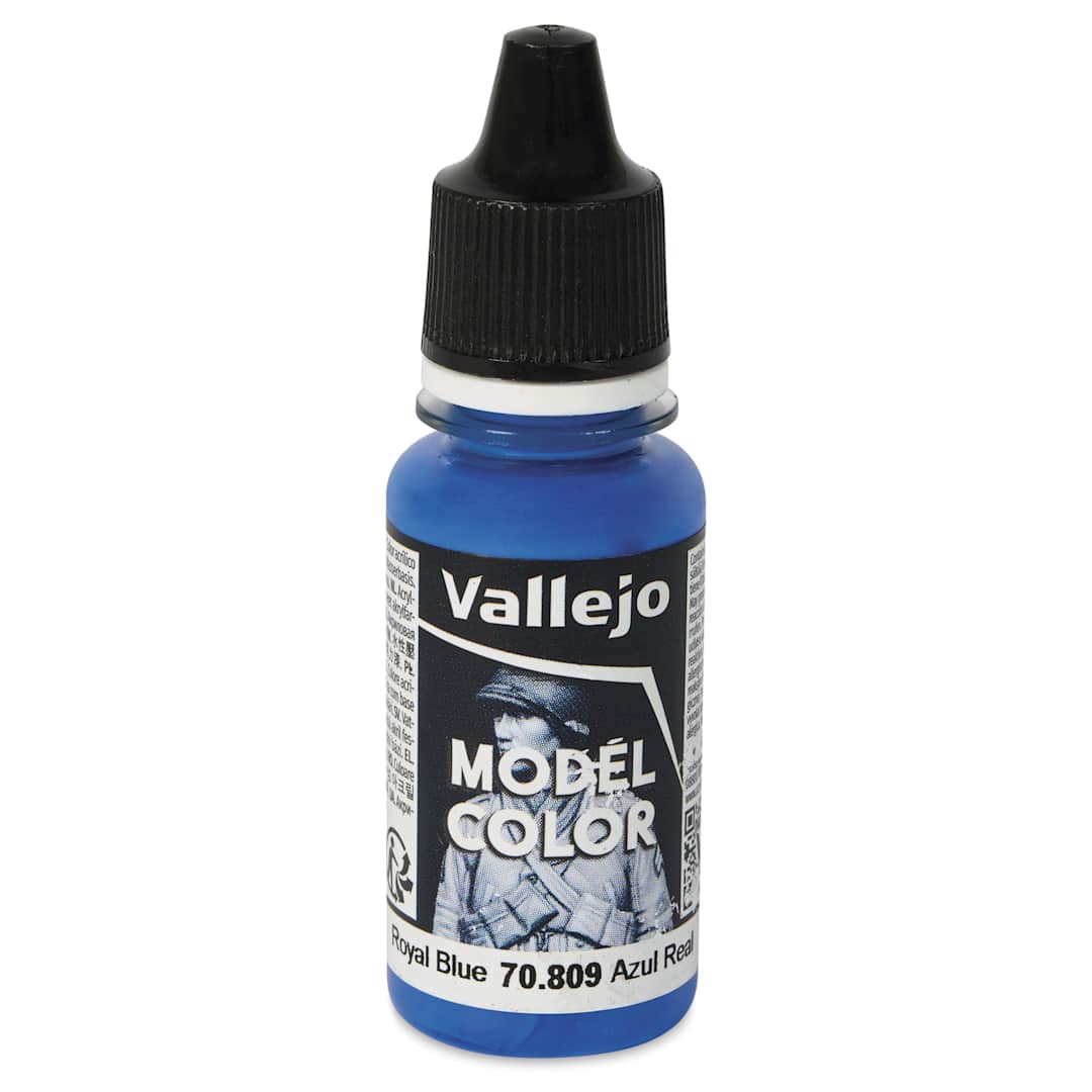 Open in modal - Vallejo Acrylic Model Color Paint - Royal Blue, 18 ml