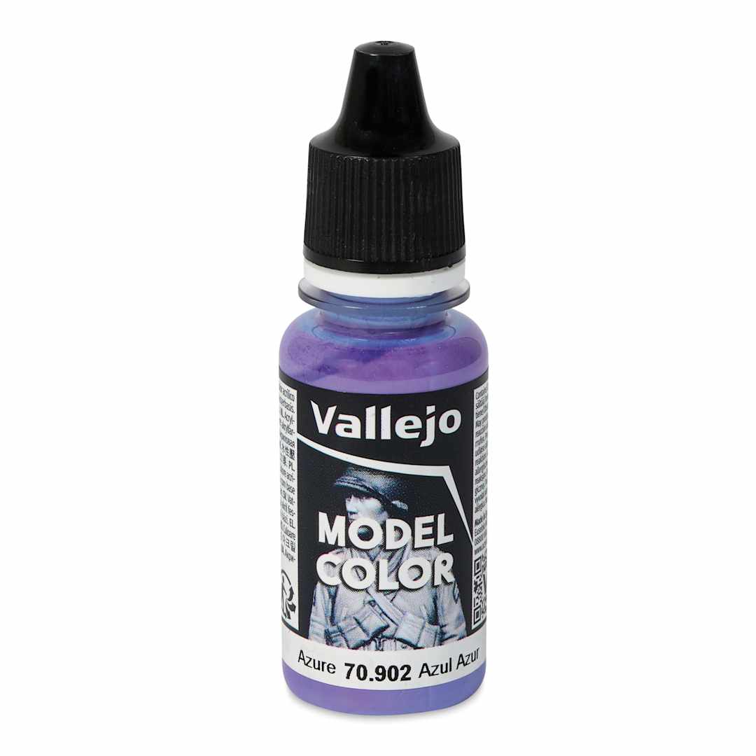 Open in modal - Vallejo Acrylic Model Color Paint - Azure, 18 ml
