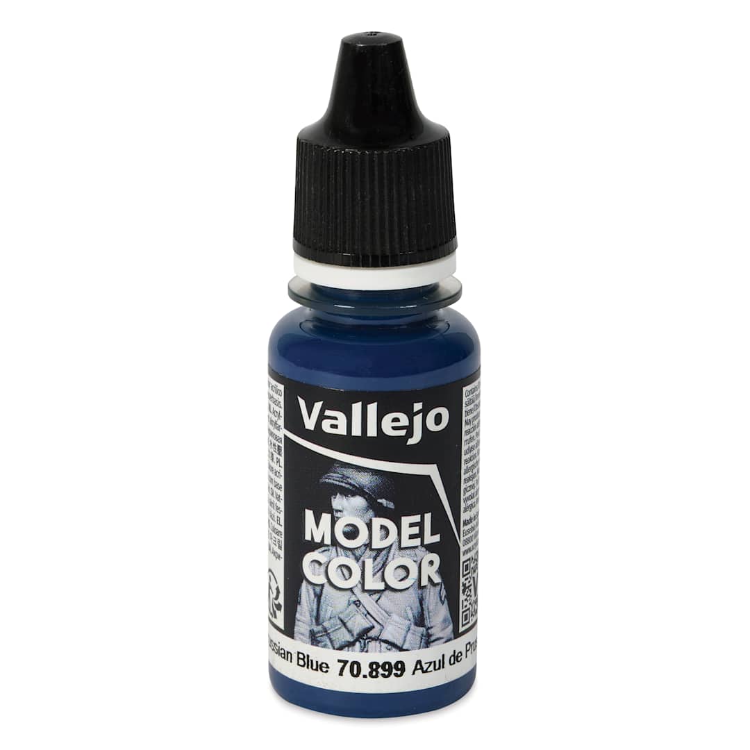 Open in modal - Vallejo Acrylic Model Color Paint - Dark Prussian Blue, 18 ml