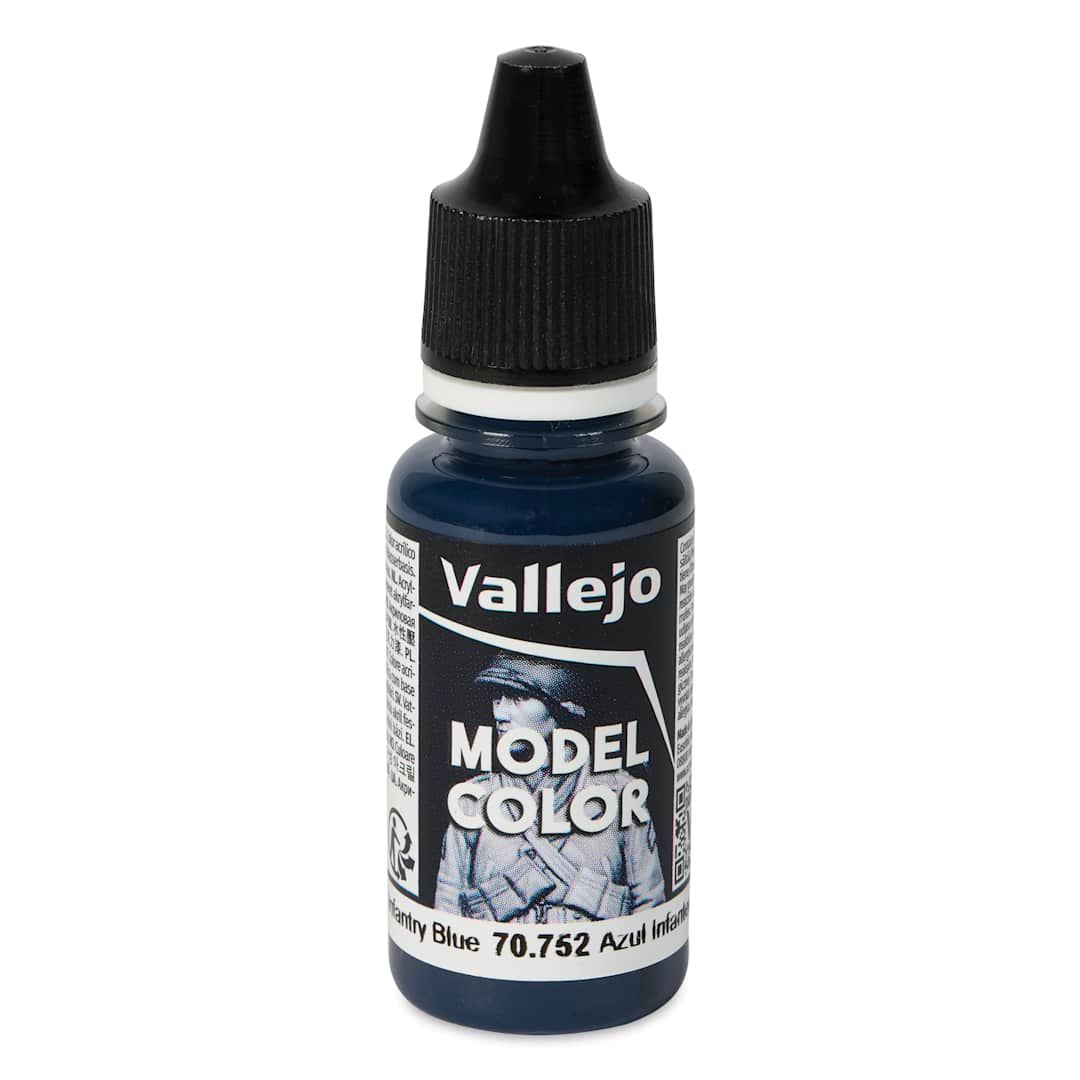 Open in modal - Vallejo Acrylic Model Color Paint - Infantry Blue, 18 ml