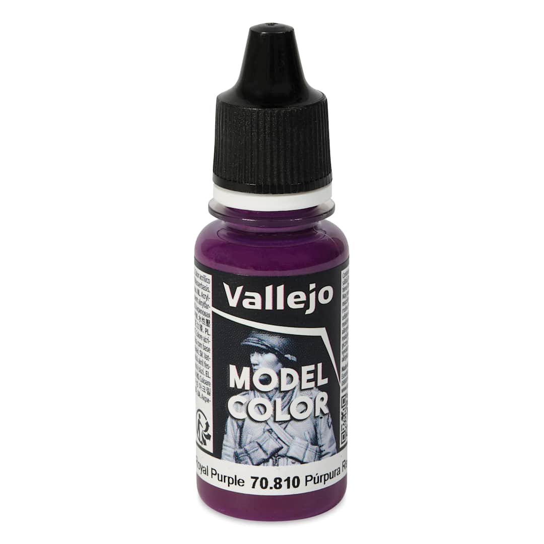 Open in modal - Vallejo Acrylic Model Color Paint - Royal Purple, 18 ml