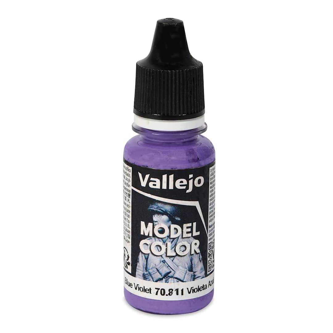 Open in modal - Vallejo Acrylic Model Color Paint - Blue Violet, 18 ml