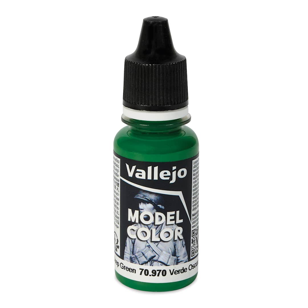 Open in modal - Vallejo Acrylic Model Color Paint - Deep Green, 18 ml