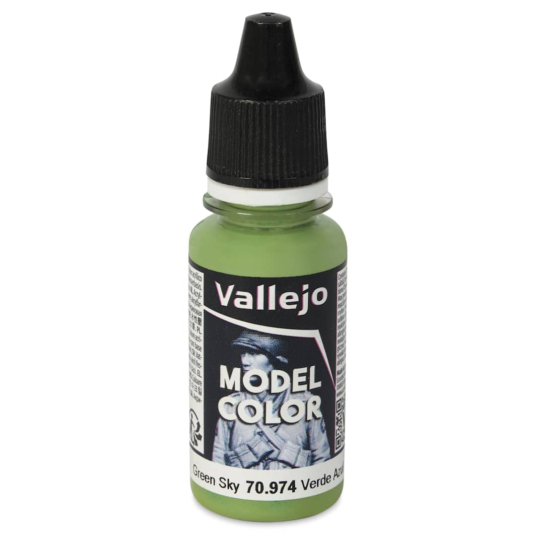 Open in modal - Vallejo Acrylic Model Color Paint - Green Sky, 18 ml
