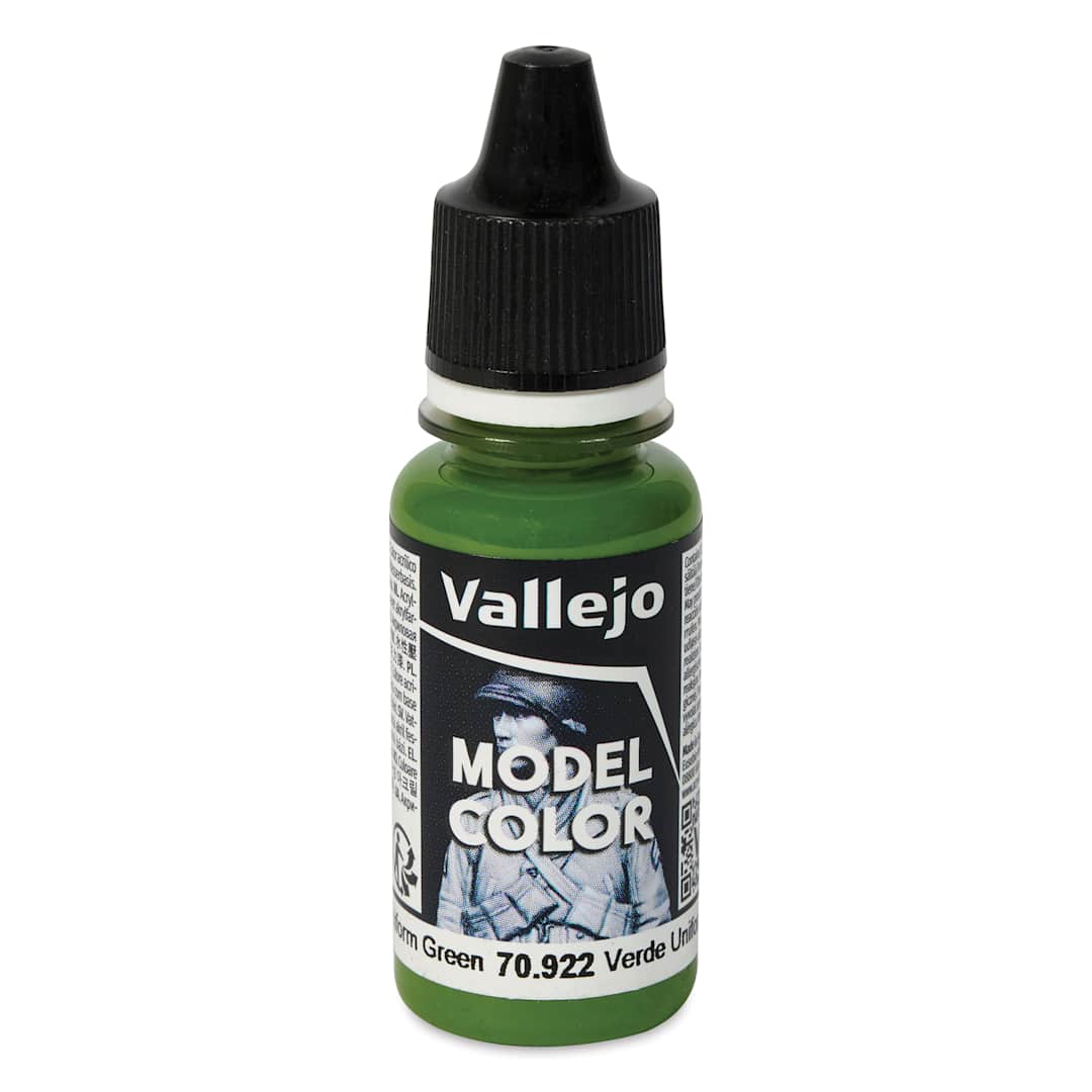 Open in modal - Vallejo Acrylic Model Color Paint - Uniform Green, 18 ml