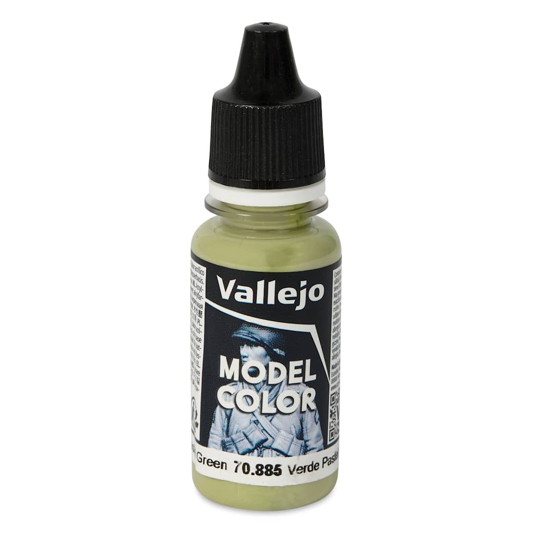 Open in modal - Vallejo Acrylic Model Color Paint - Pastel Green, 18 ml