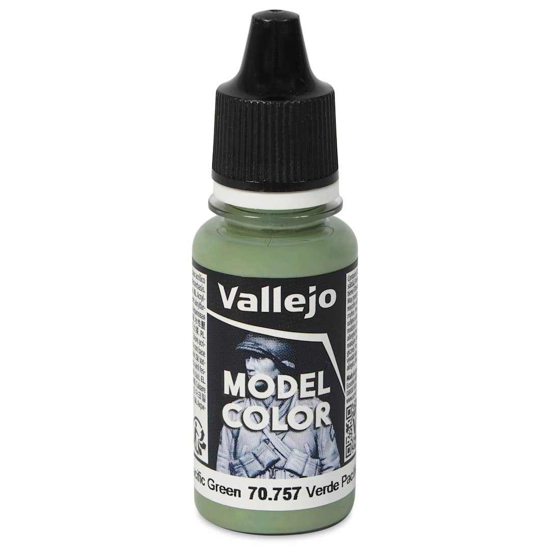 Open in modal - Vallejo Acrylic Model Color Paint - Pacific Green, 18 ml
