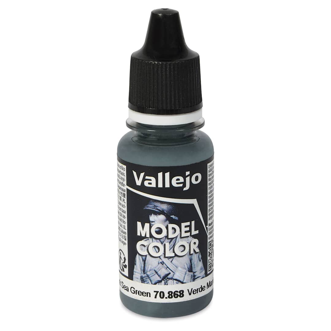 Open in modal - Vallejo Acrylic Model Color Paint - Dark Sea Green, 18 ml