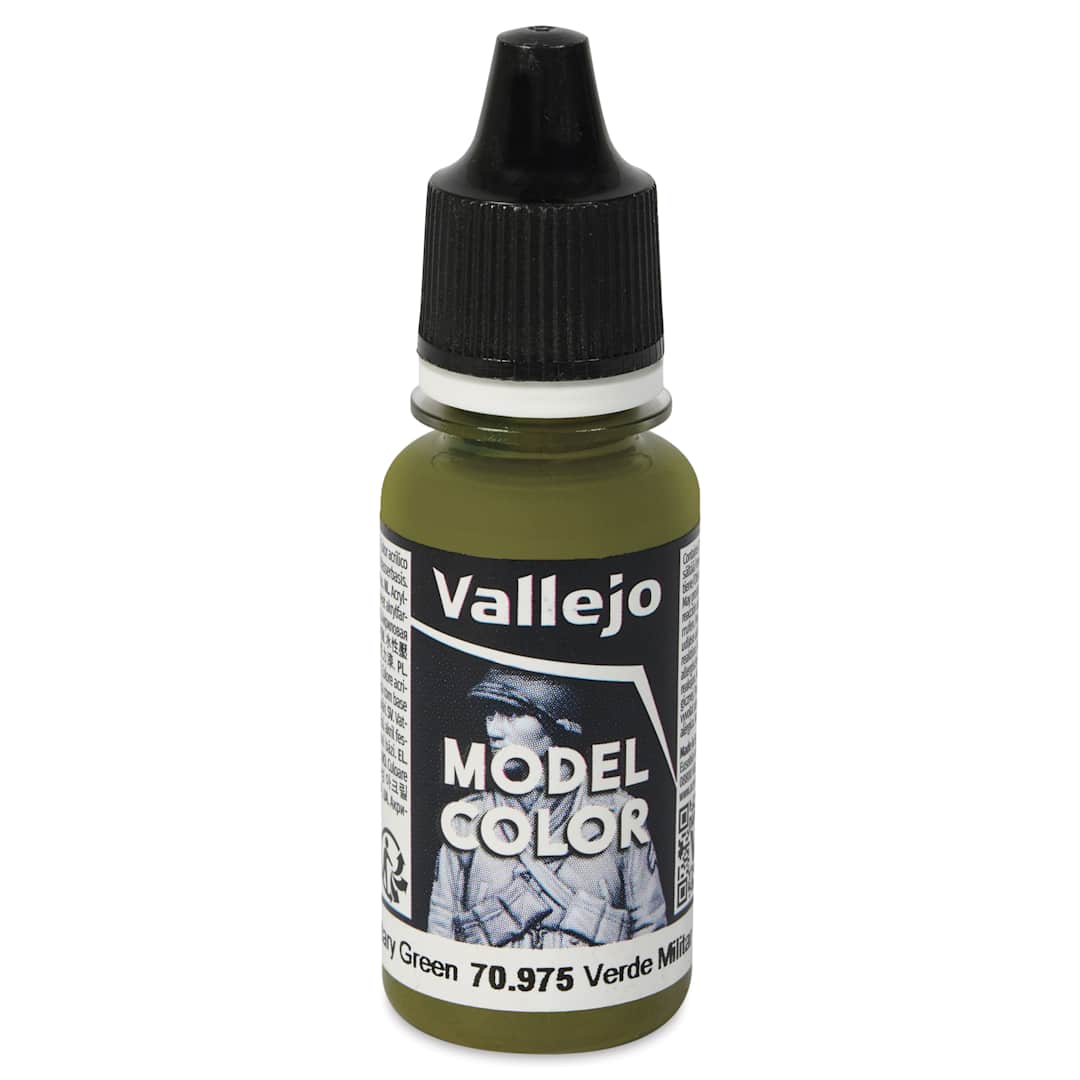 Open in modal - Vallejo Acrylic Model Color Paint - Military Green, 18 ml