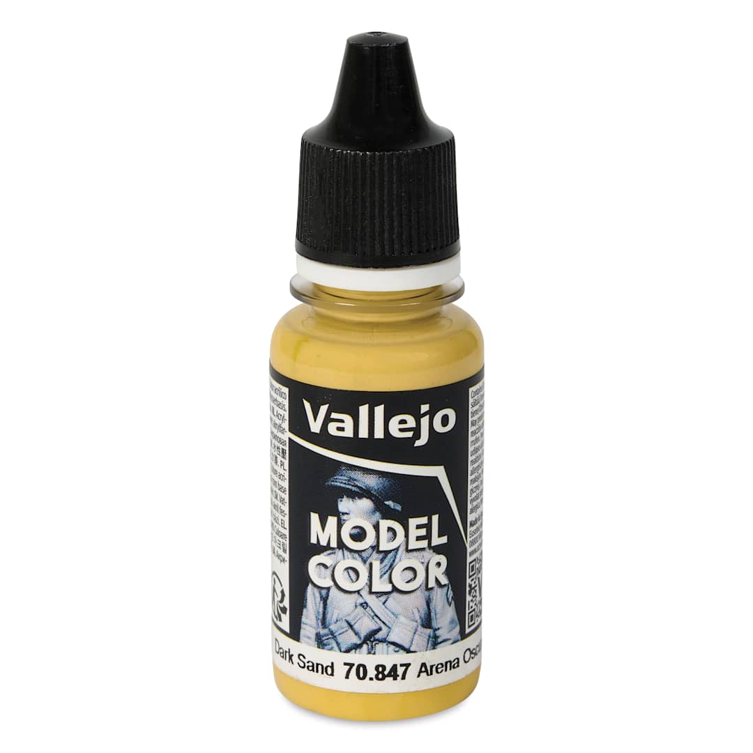 Open in modal - Vallejo Acrylic Model Color Paint - Dark Sand, 18 ml