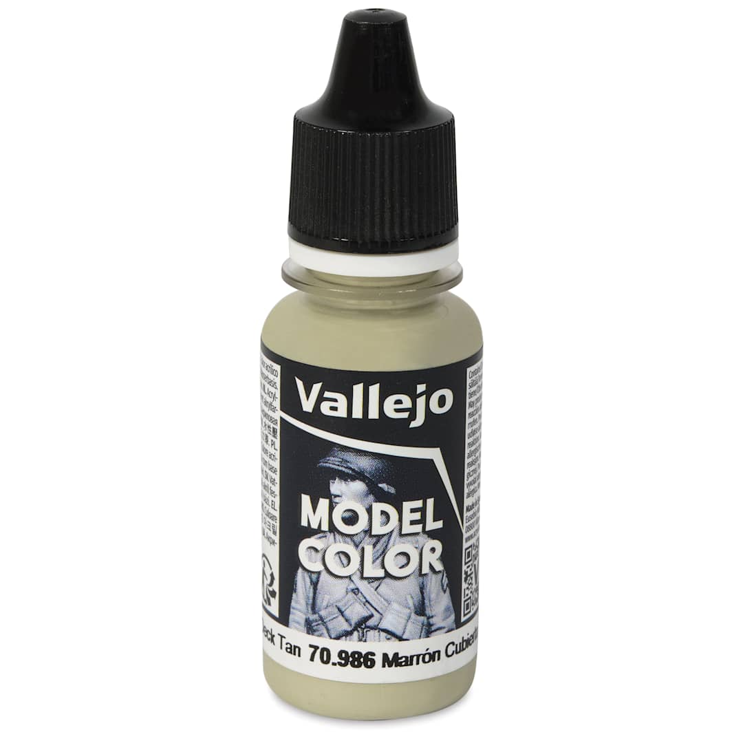 Open in modal - Vallejo Acrylic Model Color Paint - Deck Tan, 18 ml
