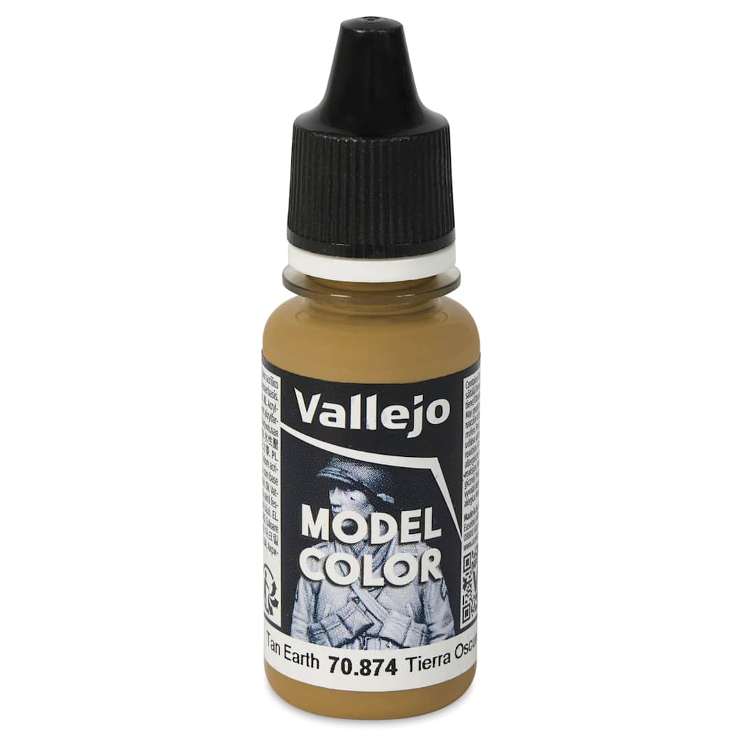 Open in modal - Vallejo Acrylic Model Color Paint - Tan Earth, 18 ml