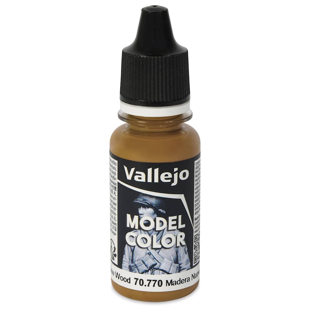 Open in modal - Vallejo Acrylic Model Color Paint - New Wood, 18 ml